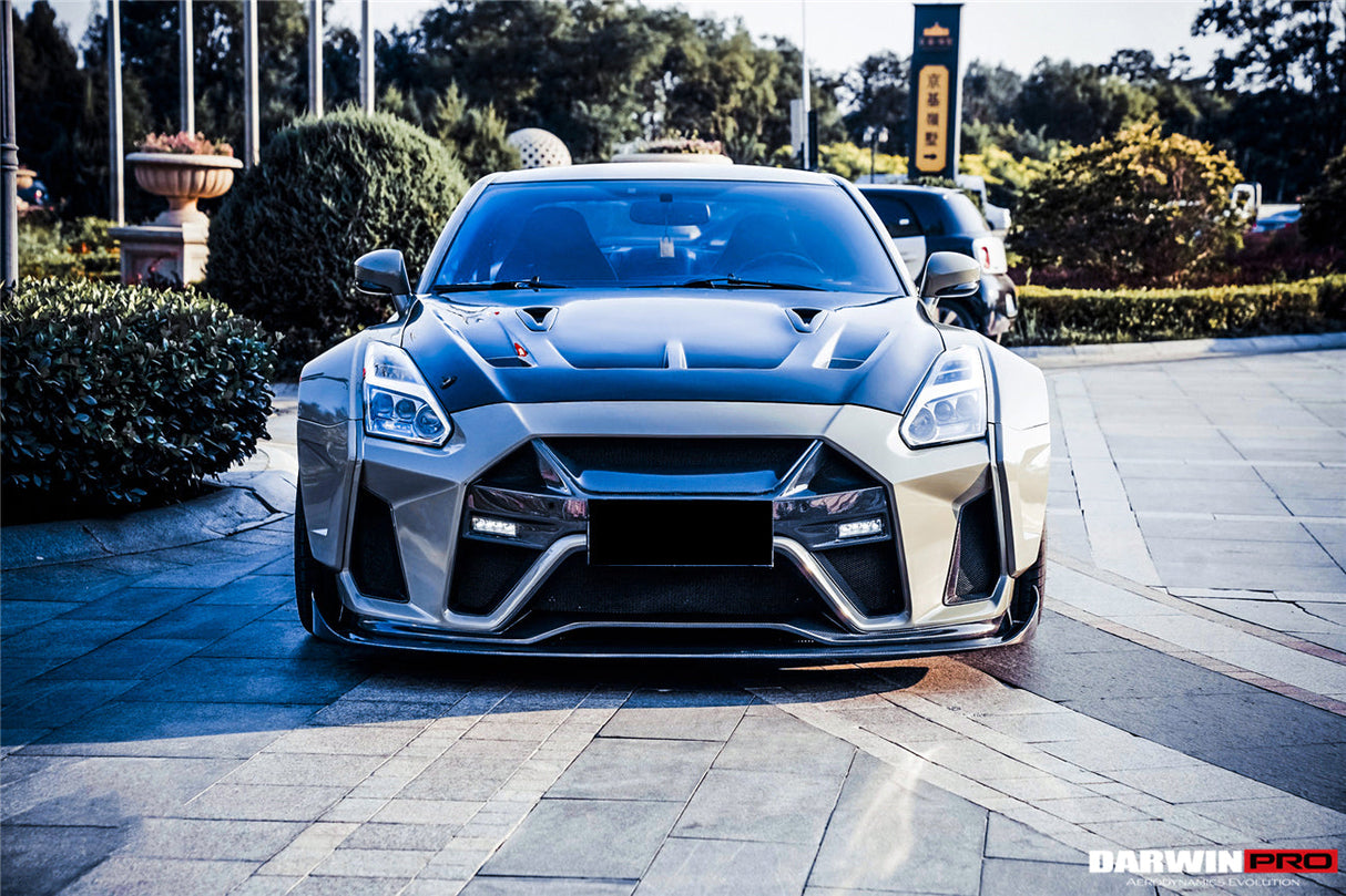 DarwinPRO 2008-2023 Nissan GTR R35 CBA DBA EBA BKSSII Style Front Bumper