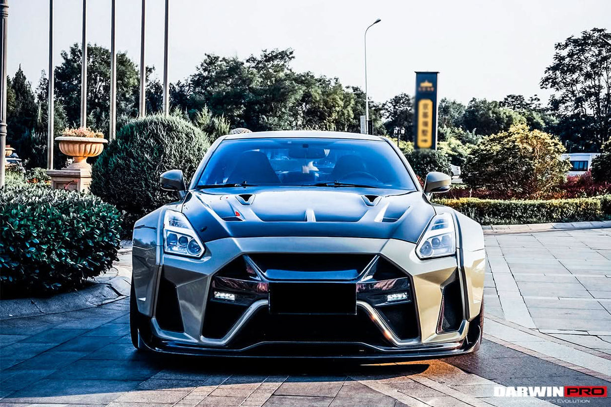 DarwinPRO 2008-2023 Nissan GTR R35 CBA DBA EBA BKSSII Style Front Bumper