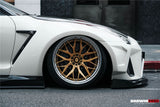 DarwinPRO 2008-2023 Nissan GTR R35 CBA DBA EBA BKSSII Style Partial Carbon Fiber Full Wide Body Kit