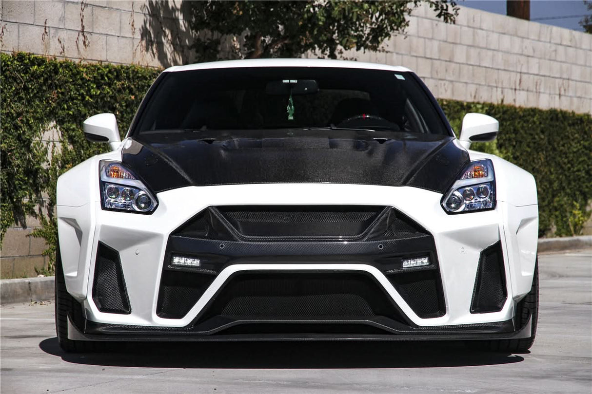 DarwinPRO 2008-2023 Nissan GTR R35 CBA DBA EBA BKSSII Style Front Bumper