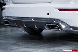 DarwinPRO 2016-2021 Rolls-Royce Wraith & Dawn BKSS Style Partial Carbon Fiber Rear Bumper