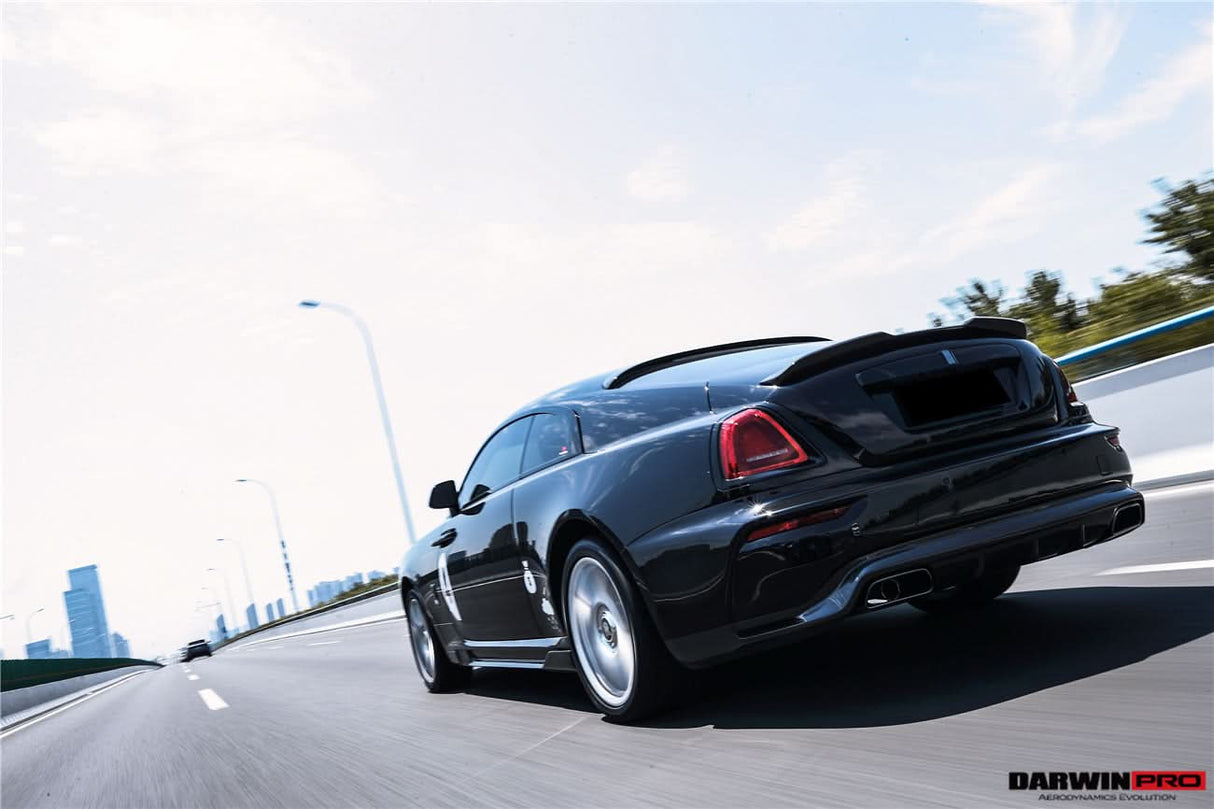DarwinPRO 2016-2020 Rolls-Royce Wraith BKSS Style Carbon Fiber Trunk Spoiler