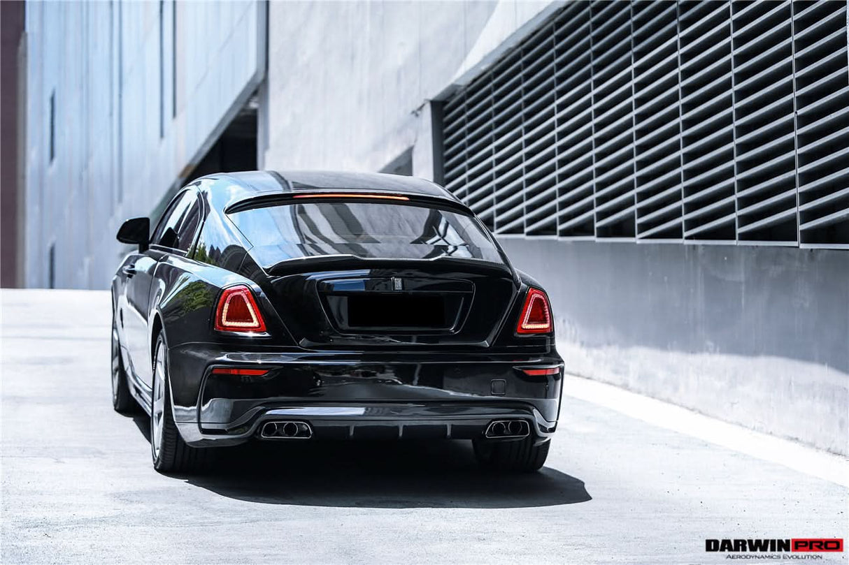 DarwinPRO 2016-2020 Rolls-Royce Wraith BKSS Style Carbon Fiber Trunk Spoiler