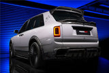 DarwinPRO 2018-2024 Rolls-Royce Cullinan BKSS Style Carbon Fiber Rear Lip Diffuser With Exhaust tips