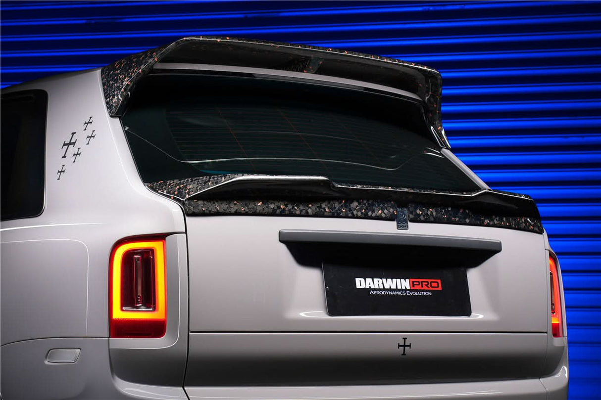 DarwinPRO 2018-2024 Rolls-Royce Cullinan BKSS Style Carbon Fiber Trunk Spoiler