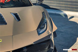 2015-2020 Ferrari 488 GTB | Spider Partial Carbon Fiber Hood - DarwinPRO Challenge Evo Modena Design