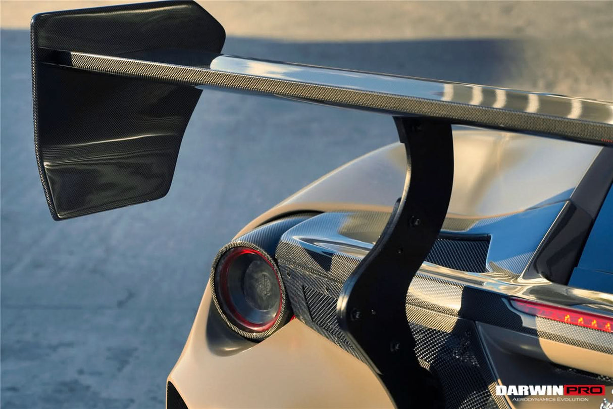 2015-2020 Ferrari 488 GTB | Spider Carbon Fiber Wing - DarwinPRO Challenge Evo Modena Design