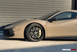 2015-2020 Ferrari 488 GTB | Spider Partial Carbon Fiber Side Skirts - DarwinPRO Challenge Evo Modena Design