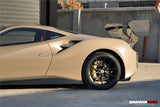 2015-2020 Ferrari 488 GTB | Spider Partial Carbon Fiber Side Skirts - DarwinPRO Challenge Evo Modena Design