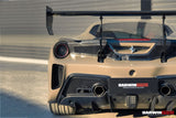 2015-2020 Ferrari 488 GTB Challenge Evo Modena Style Rear Bumper With Deck Lid Wing & Diffuser