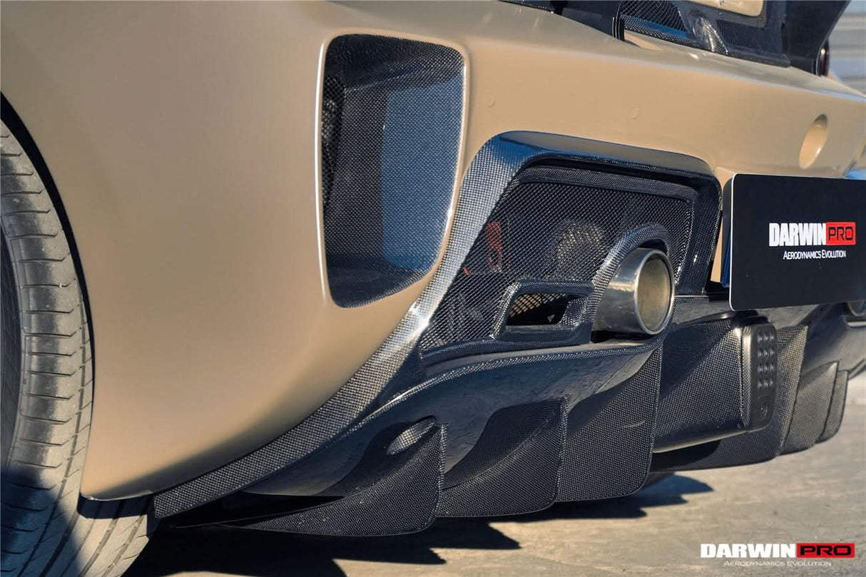 2015-2020 Ferrari 488 GTB Partial Carbon Fiber Full Body Kit - DarwinPRO Challenge Evo Modena Design