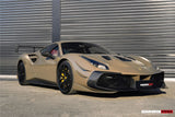 2015-2020 Ferrari 488 GTB | Spider Partial Carbon Fiber Side Skirts - DarwinPRO Challenge Evo Modena Design