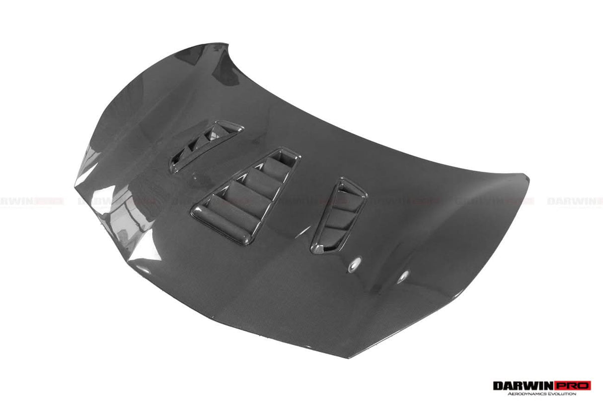 2015-2020 Ferrari 488 GTB | Spider Partial Carbon Fiber Hood - DarwinPRO Challenge Evo Modena Design