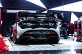 2017-2023 McLaren 720s BKSS Style Carbon Fiber Rear Diffuser