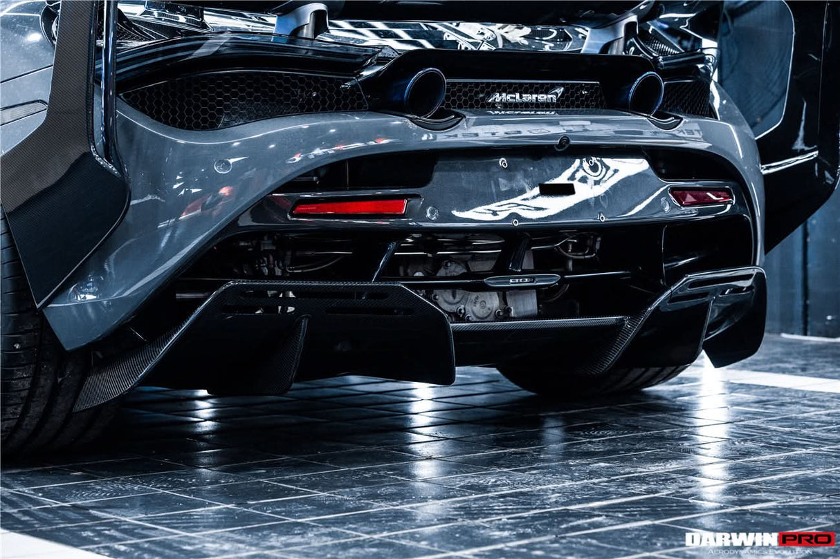 2017-2023 McLaren 720s BKSS Style Carbon Fiber Rear Diffuser