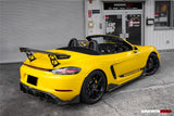 DarwinPRO 2012-2025 Porsche 718 | 981 Cayman | Boxster BKSS Style Carbon Fiber Trunk Spoiler