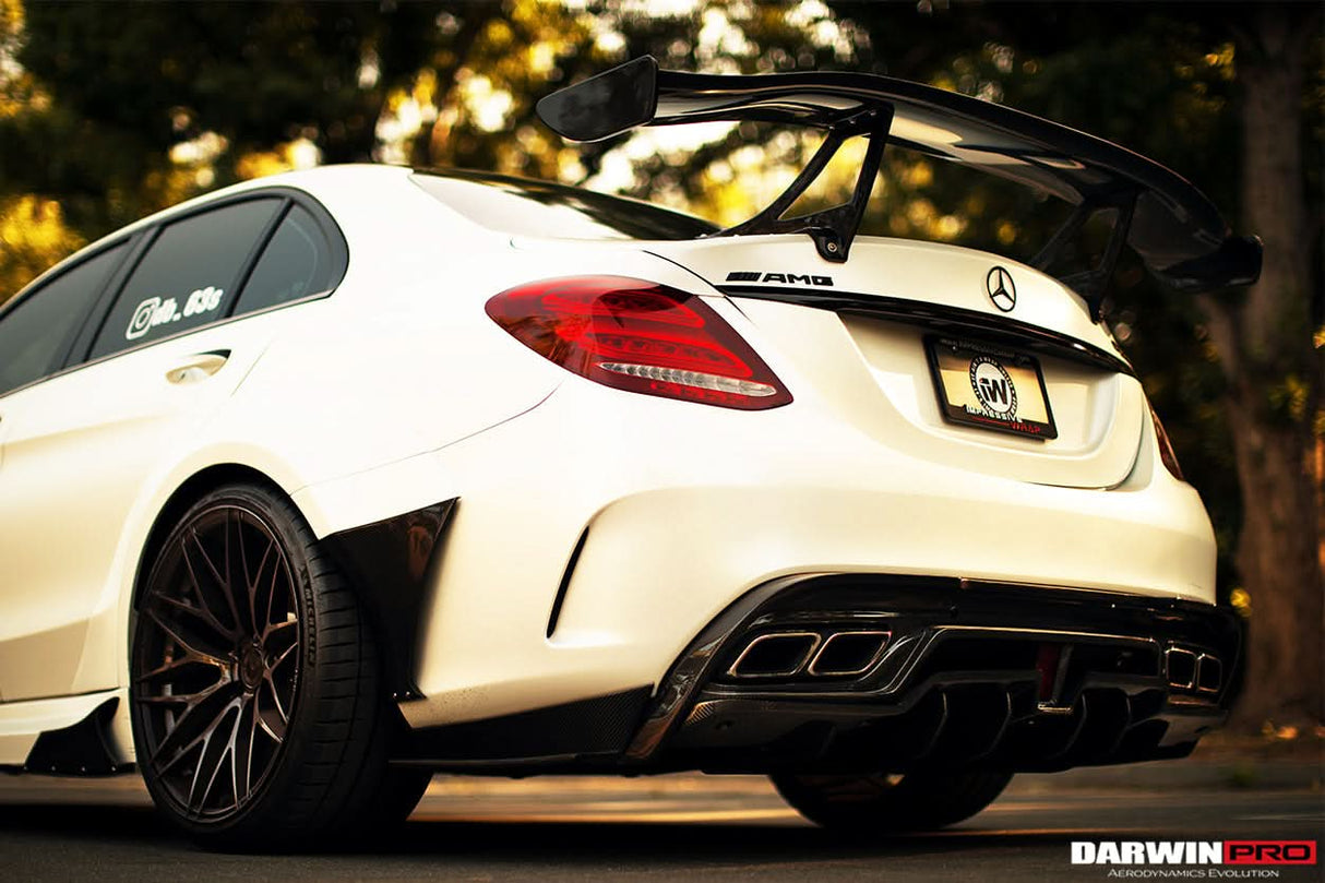 2015-2021 Mercedes Benz C-Class W205 Sedan IMP Performance Carbon Fiber Trunk Spoiler