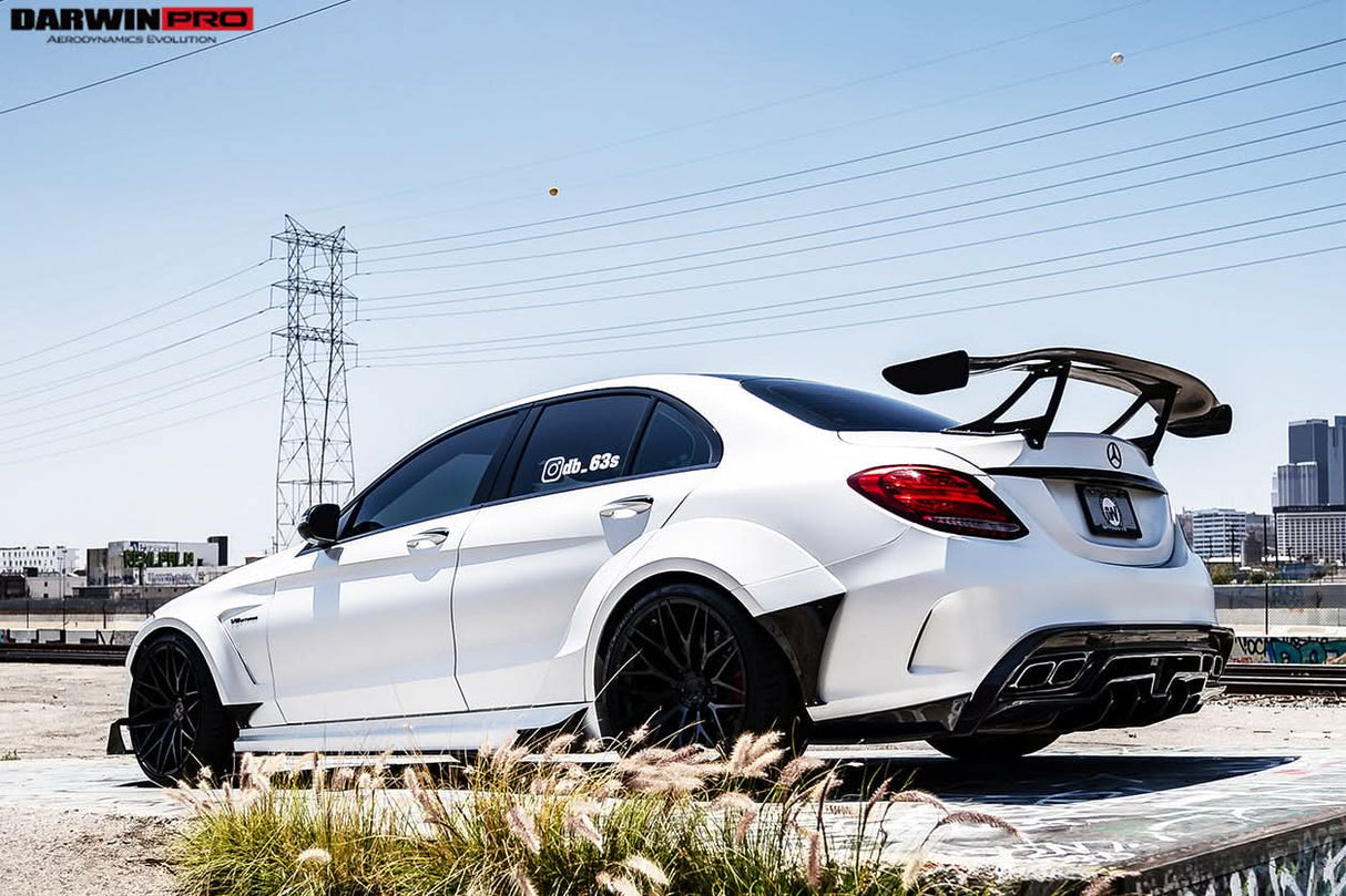 2015-2021 Mercedes Benz C-Class W205 Sedan IMP Performance Carbon Fiber Trunk Spoiler