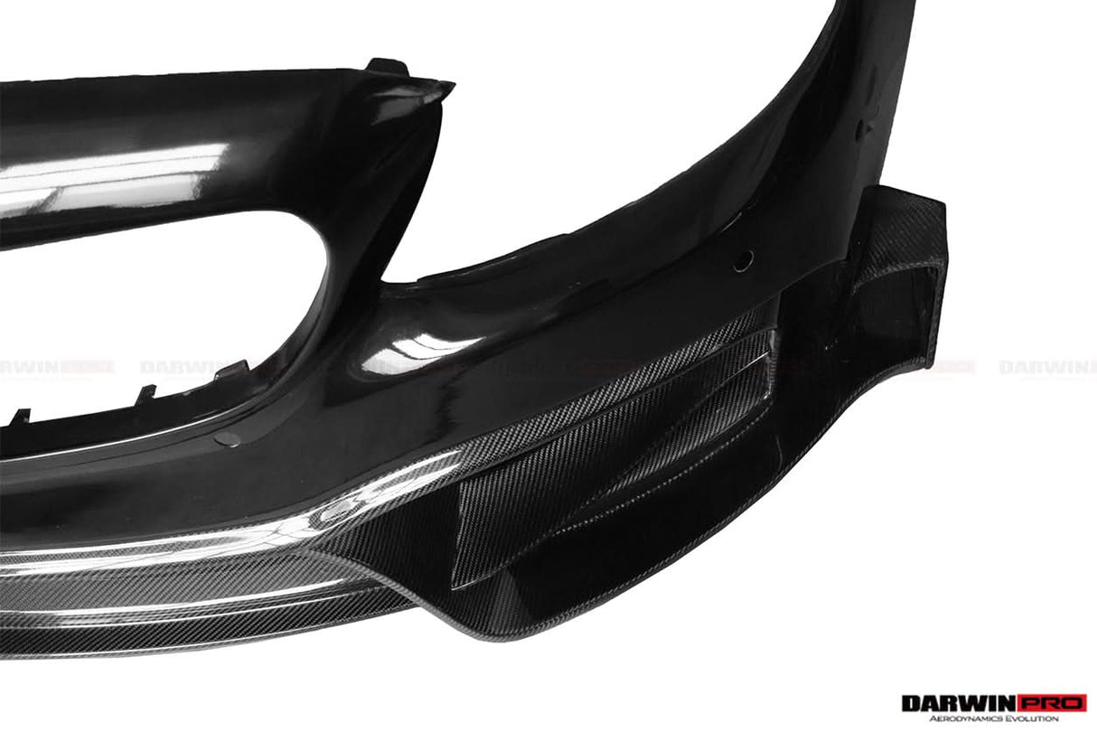 2015-2021 Mercedes Benz W205 C63 S AMG Sedan IMP Performance Partial Carbon Fiber front bumper