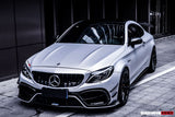 2015-2021 Mercedes Benz W205 C63 C63S AMG Coupe IMP Performance Partial Carbon Fiber Front Bumper With Canards