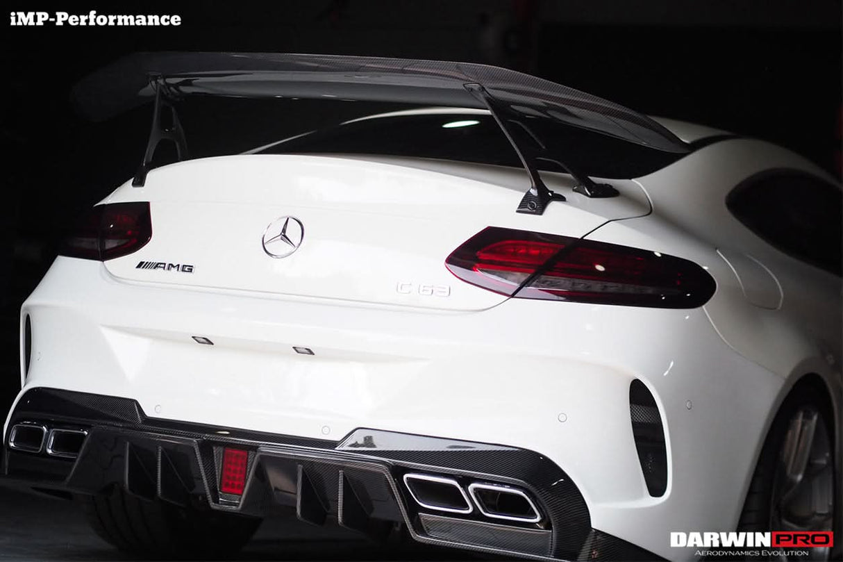 2015-2021 Mercedes Benz C-Class W205 Coupe IMP Performance Carbon Fiber Trunk Spoiler