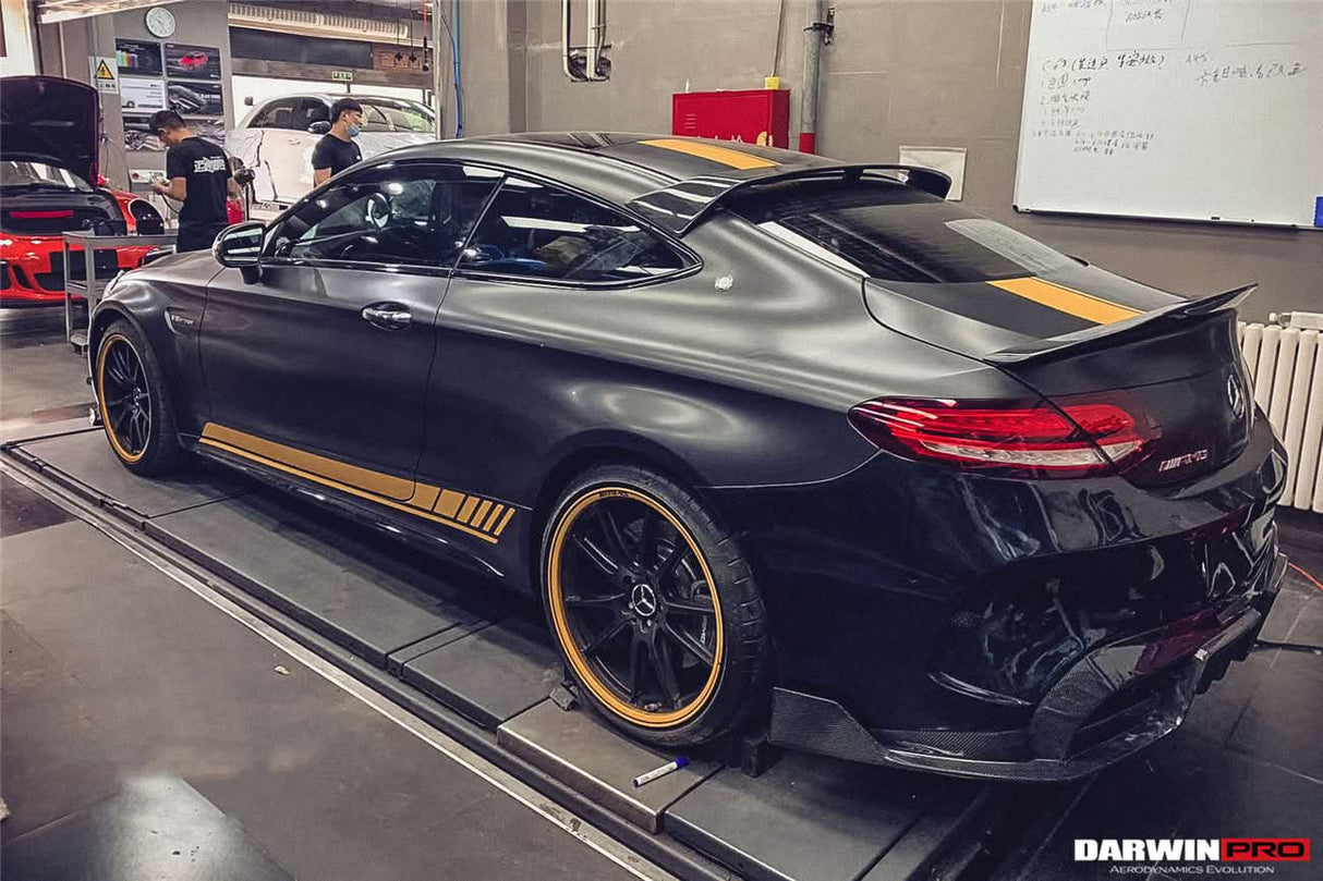 2015-2021 Mercedes Benz C-Class W205 Coupe IMP Performance Carbon Fiber Roof Spoiler