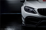 2015-2023 Mercedes Benz W205 C63 S AMG Coupe IMP Performance Partial Carbon Fiber Full Body Kit