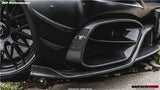 2015-2021 Mercedes Benz W205 C63 C63S AMG Coupe IMP Performance Partial Carbon Fiber Front Bumper With Canards