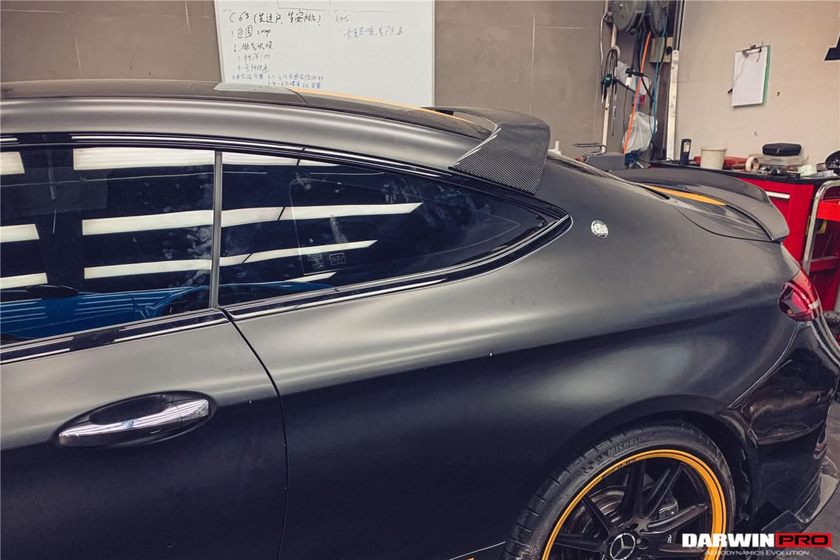 2015-2021 Mercedes Benz C-Class W205 Coupe IMP Performance Carbon Fiber Roof Spoiler