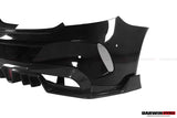 2015-2023 Mercedes Benz C63 Partial Carbon Fiber Rear Bumper DarwinPRO (IMP Design) Fits W205 AMG Coupe