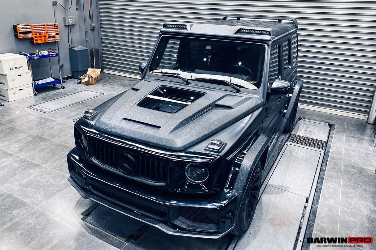 2019-2025 Mercedes Benz W464 | W465 G Wagon IMP Performance Front Roof Spoiler | Fits G500, G550, G63 AMG