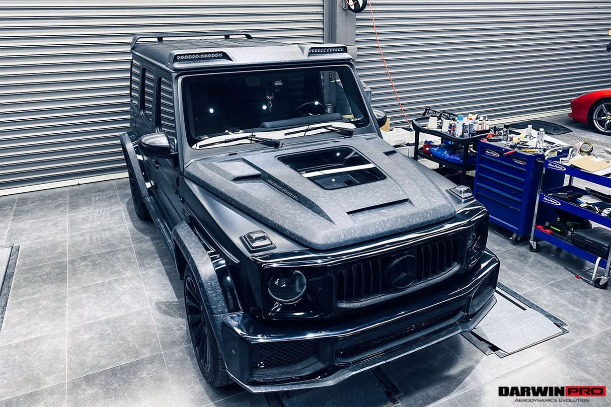 2019-2025 Mercedes Benz W464 | W465 G Wagon IMP Performance Front Roof Spoiler | Fits G500, G550, G63 AMG