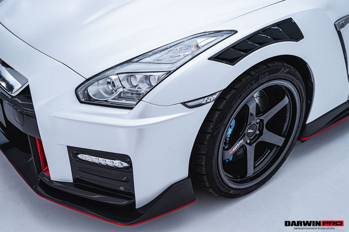 2008-2023 Nissan GTR R35 CBA DBA EBA NSM Style Partial Carbon Fiber Fender