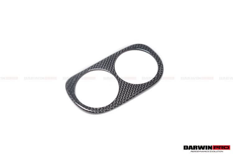 2010-2015 Ferrari 458 Dry Carbon Fiber Light Switch Cover DarwinPRO (OE) Fits Italia, Spider, Speciale