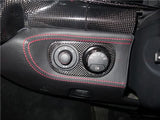2010-2015 Ferrari 458 Dry Carbon Fiber Light Switch Cover DarwinPRO (OE) Fits Italia, Spider, Speciale