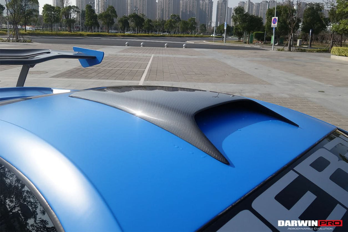 2011-2017 McLaren BKSS Style Carbon Fiber Roof Scoop | Fits 650S, 675LT, 12C