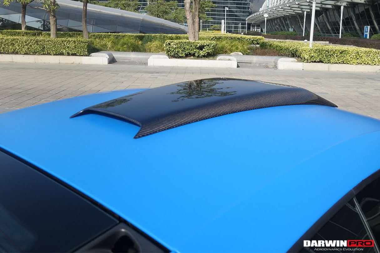2011-2017 McLaren BKSS Style Carbon Fiber Roof Scoop | Fits 650S, 675LT, 12C