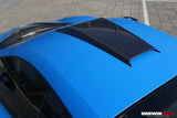 2011-2017 McLaren BKSS Style Carbon Fiber Roof Scoop | Fits 650S, 675LT, 12C