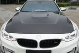 2014-2020 BMW M3 F80 | M4 F82 Carbon Fiber Hood - DarwinPRO GTS Design