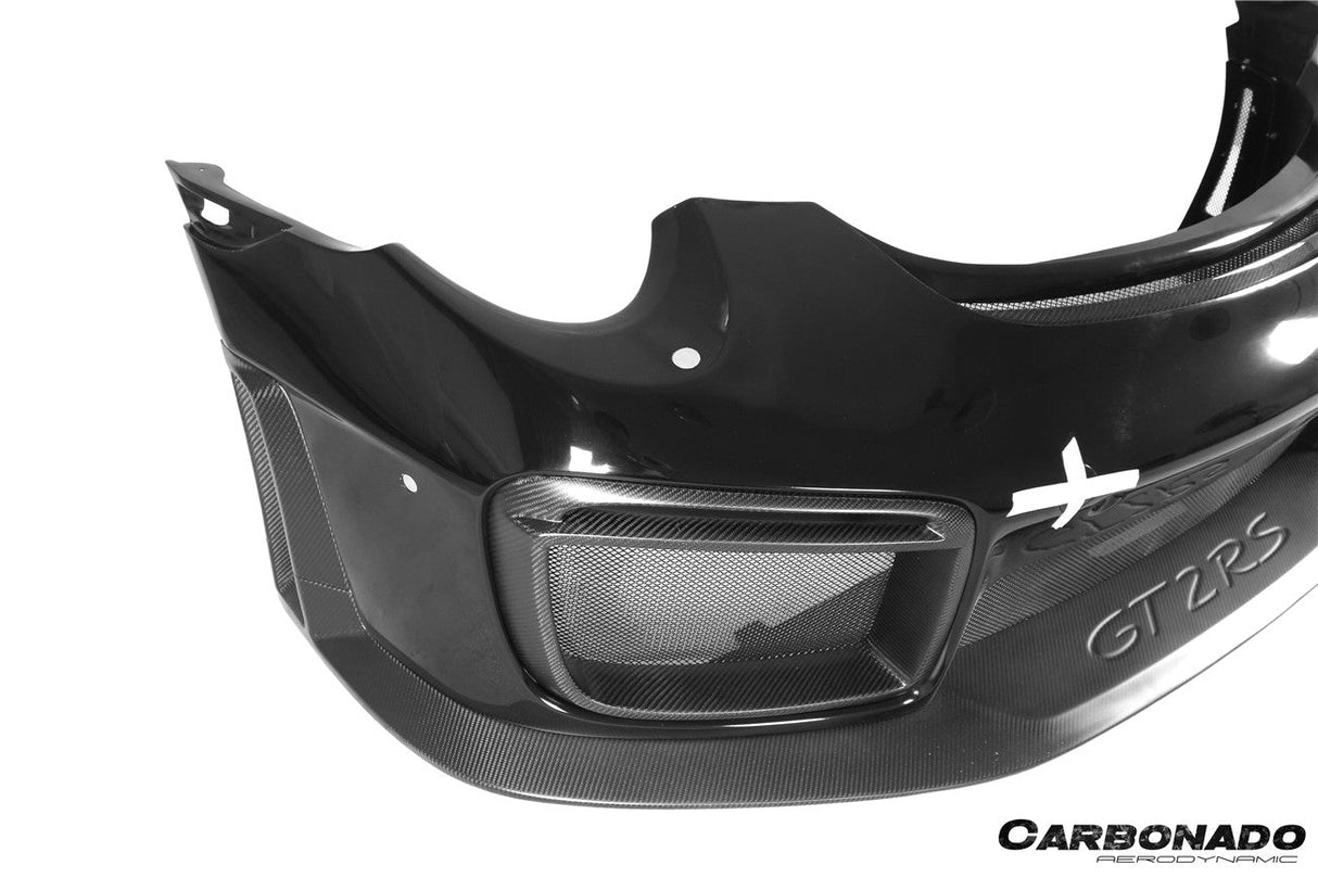 2016-2019 Porsche 911 991.2 Carrera   Targa 4    4S GT2RS Style Front Bumper