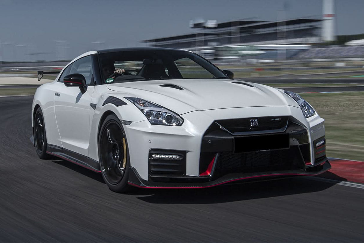 2017-2023 Nissan GTR R35 EBA Nismo 1:1 OE Carbon Fiber Front Lip - For Original NISMO Only