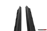 2006-2015 Audi R8 Partial Carbon Fiber Side Skirts DarwinPRO (DPGT) Fits Coupe | Spyder