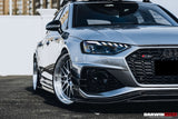 DarwinPRO 2020-2024 Audi RS4 B9.5 BKSS Style Carbon Fiber Front Lip
