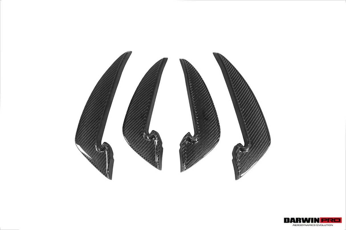 DarwinPRO 2017-2019 Audi RS4 B9 BKSS Style Front Canards
