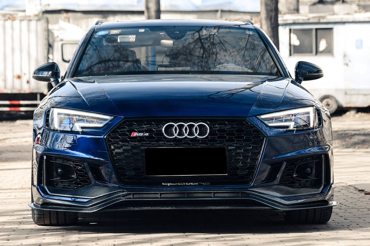 DarwinPRO 2017-2019 Audi RS4 B9 BKSS Style Front Lip