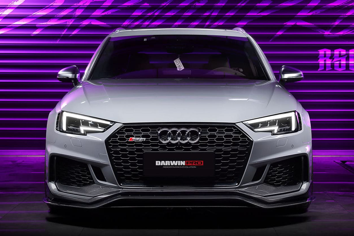 DarwinPRO 2017-2019 Audi RS4 B9 Front Bumper Trim Lip