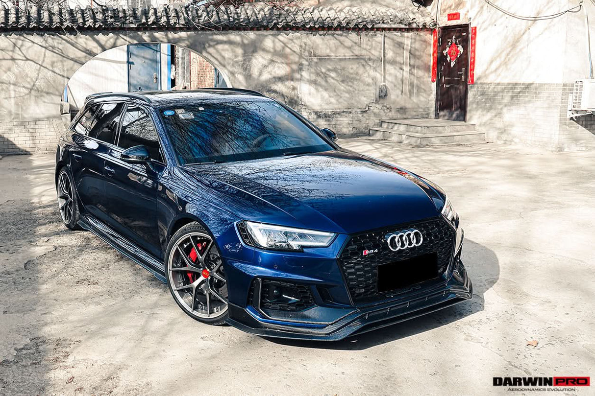 DarwinPRO 2017-2019 Audi RS4 B9 BKSS Style Front Lip
