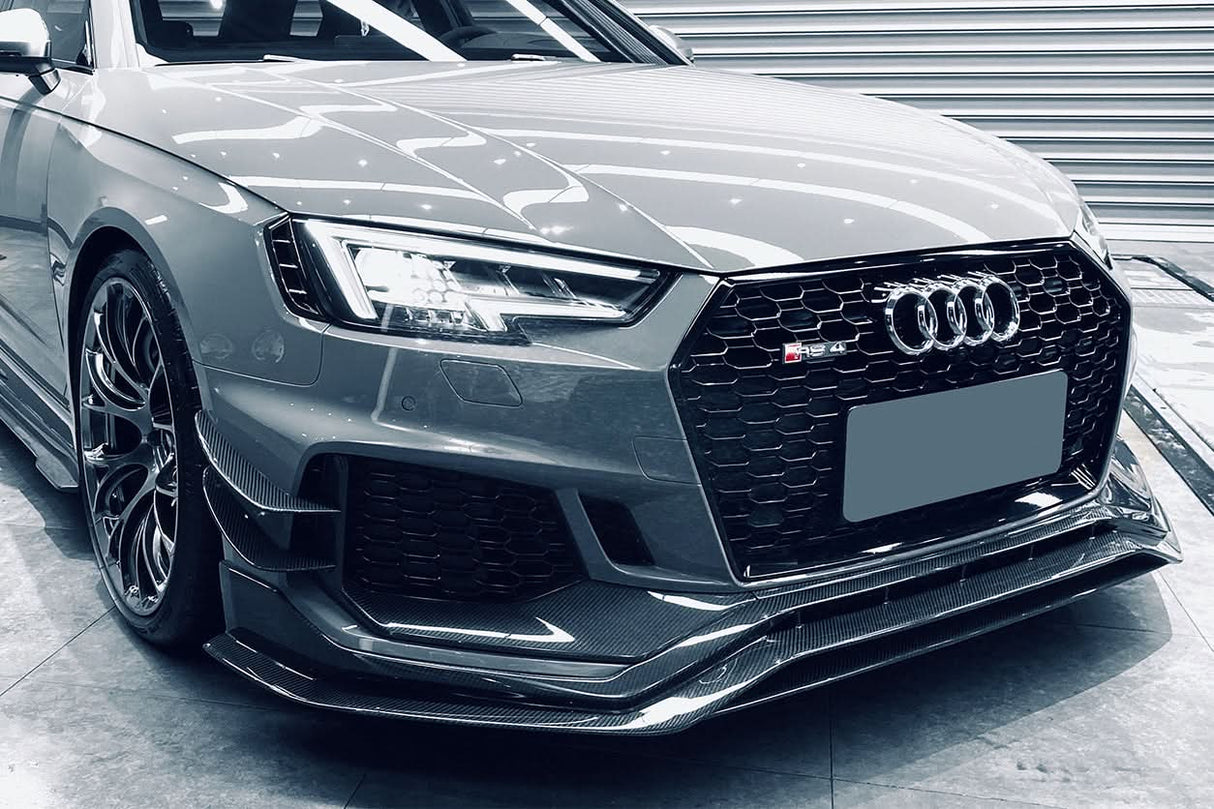 DarwinPRO 2017-2019 Audi RS4 B9 Front Bumper Trim Lip