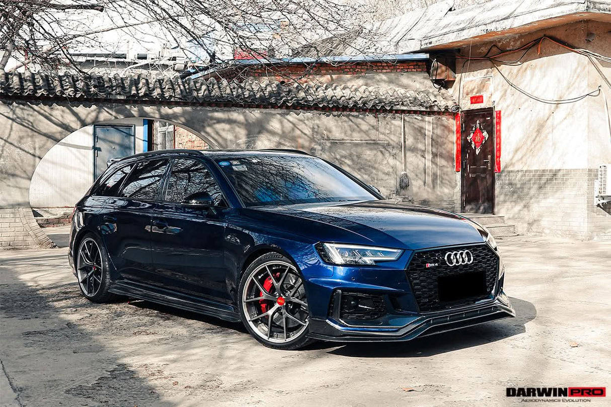 2017-2024 Audi RS4 B9 BKSS Style Side Skirts Under Board