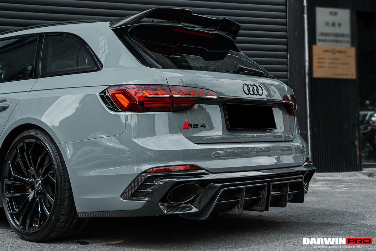 2017-2024 Audi RS4 B9 & B9.5 BKSSII Style Roof Spoiler